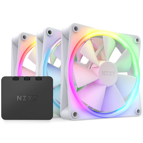 NZXT エヌズィーエックスティー F120 RGB White RF-R12TF-W1